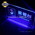 JINBAO en gros de luxe nouvelle mode personnalisée acrylique LED Light